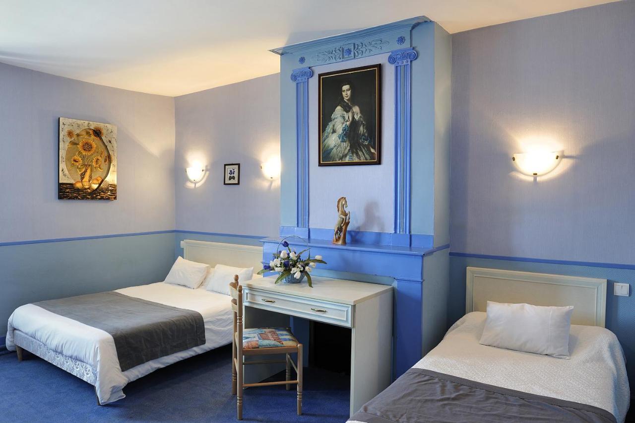 Logis Hostellerie Du Cheval Blanc Sainte Maure de Touraine Bagian luar foto